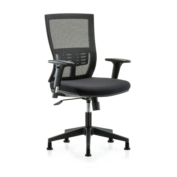 Mesh office chair no wheels new arrivals